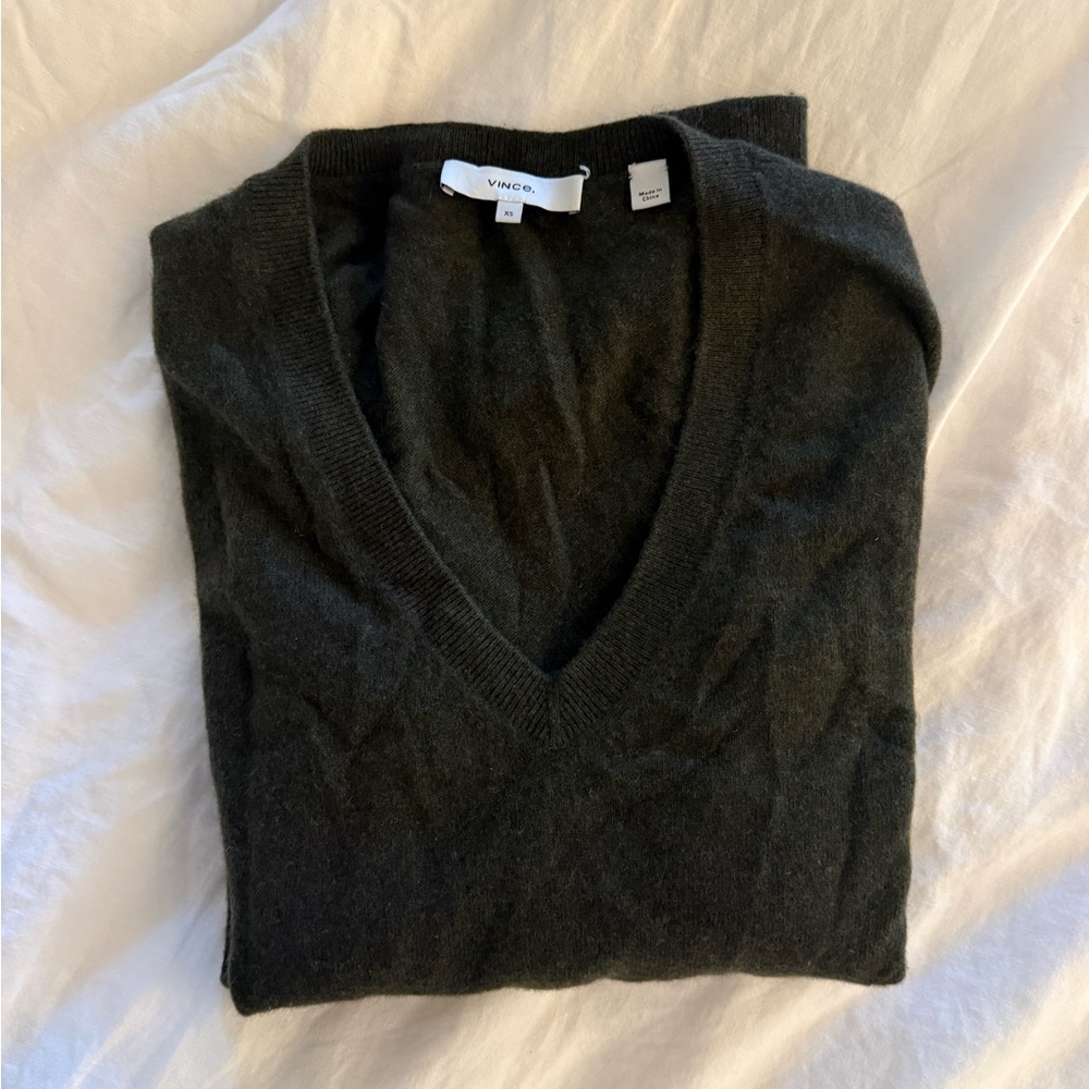 Vince v-neck cashmere sweater